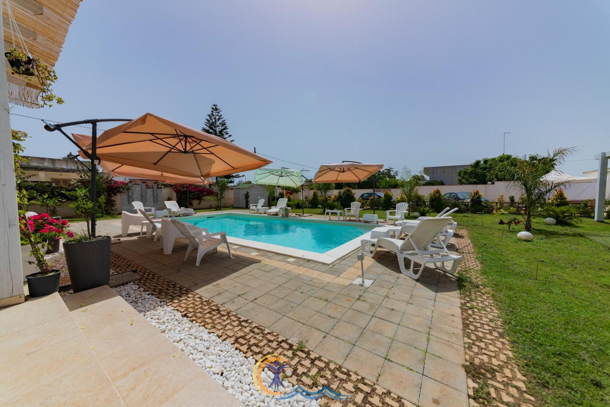 Villa Leonardo San Foca - Room, Pool & Restaurant Exterior photo